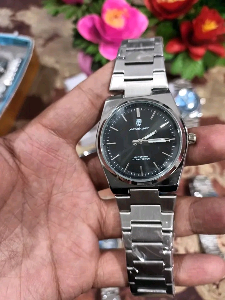 Poedagar Luxury Watch l পোদাগার প্রিমিয়াম কোয়ার্টজ ঘড়ি - Image 3