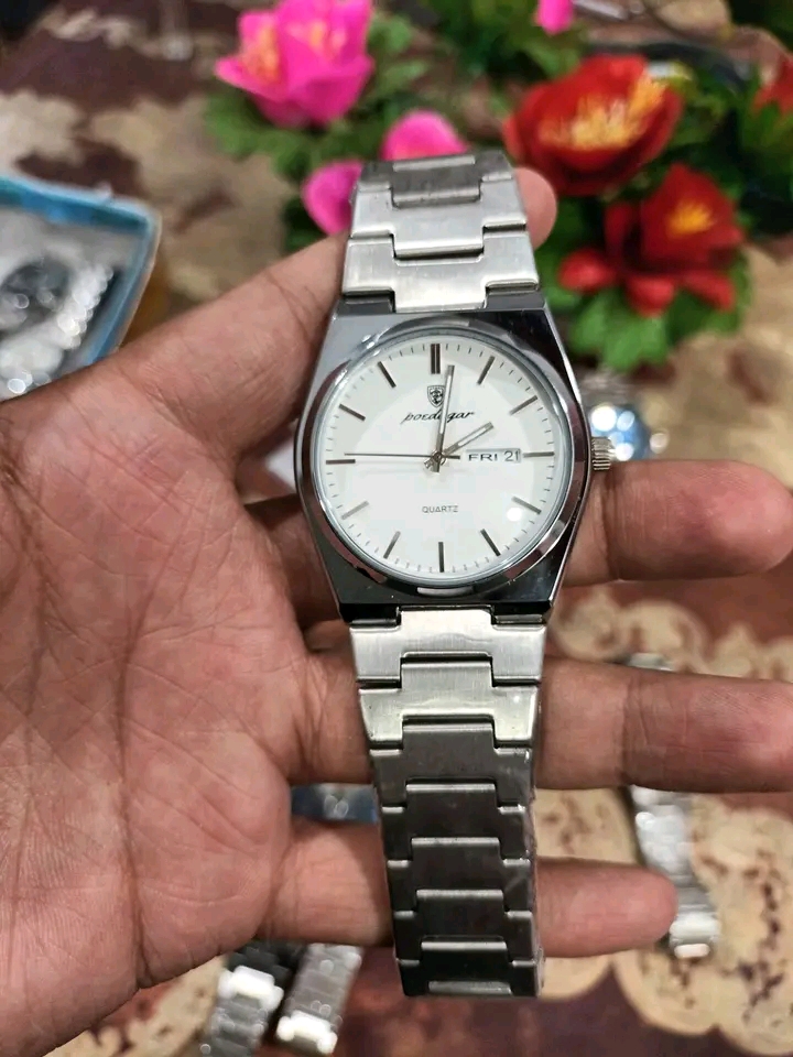 Poedagar Luxury Watch l পোদাগার প্রিমিয়াম কোয়ার্টজ ঘড়ি - Image 4