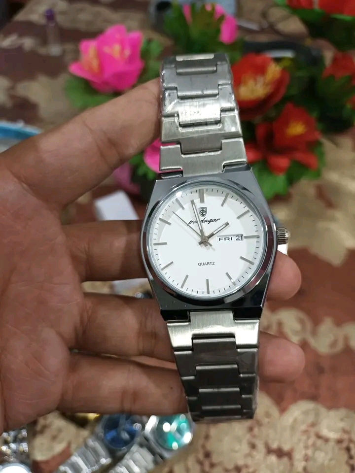 Poedagar Luxury Watch l পোদাগার প্রিমিয়াম কোয়ার্টজ ঘড়ি - Image 7