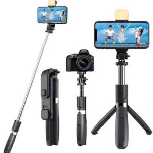 Q07 Bluetooth Selfie Stick Tripod l Q07 অল-ইন-ওয়ান সেলফি স্টিক ট্রাইপড