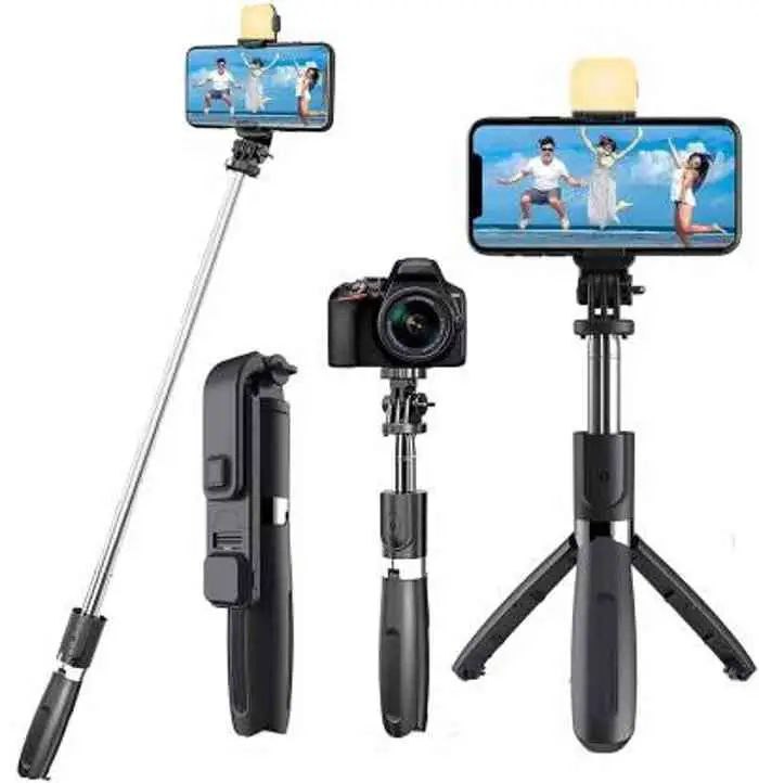 Q07 Bluetooth Selfie Stick Tripod l Q07 অল-ইন-ওয়ান সেলফি স্টিক ট্রাইপড