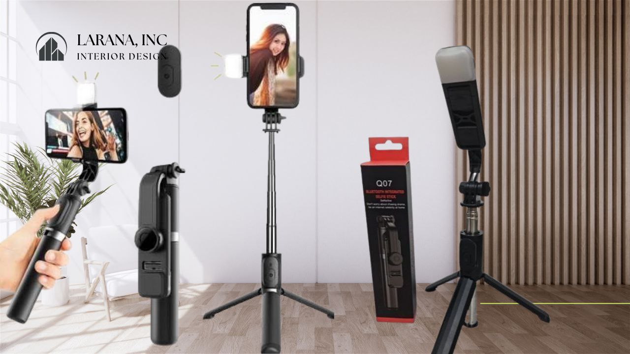 Q07 Bluetooth Selfie Stick Tripod l Q07 অল-ইন-ওয়ান সেলফি স্টিক ট্রাইপড - Image 6