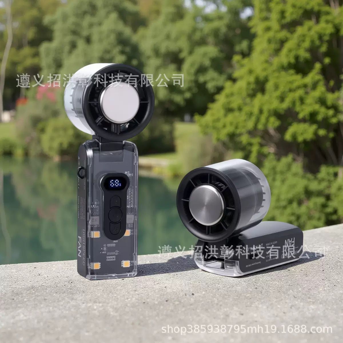 Portable Handheld Turbo Fan | Rechargeable Mini Fan - Image 6