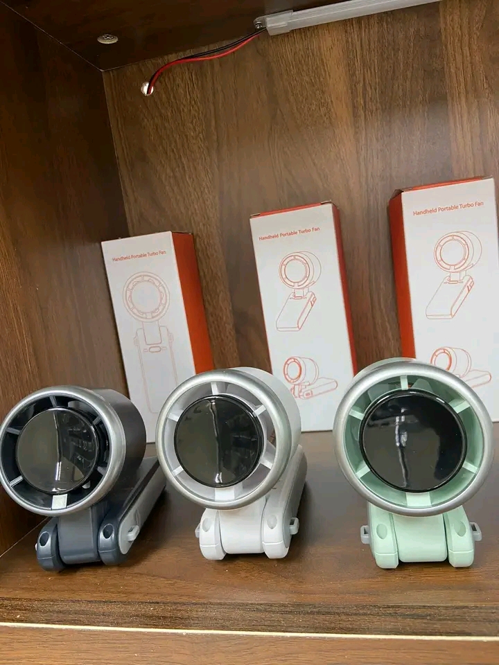Portable Handheld Turbo Fan | Rechargeable Mini Fan - Image 2